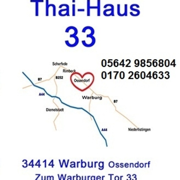 Thai Haus 33, 0170-2604633, Warburg, Zum Warburger Tor 33